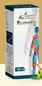 Darman Rumatis Oil, Pain Relief Oil for Body, Back, Knee and Legs, 100ml