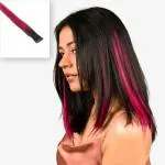 Gemeria Deep Magenta Single Clip Highlight