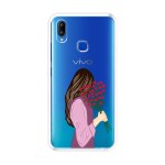 Emble Designer Clear Tranperant Silicone Case For Vivo Y95-Design A25 ( TPU | Soft , Vivo Y95| Multicolor )