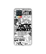 Casotec Arctic Monkeys Pattern Design Printed Silicon Soft TPU Back Case Cover for Realme 8 / Realme 8 Pro