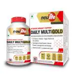 NEULIFE (Vitrovea) DAILY-MULTI GOLD Advanced Multivitamin MK-7 & Natural Extracts-90 Tabs