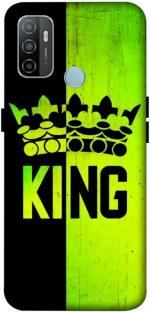 SARTOOLIYA Oppo A32 Multicolor Plastic King Wallpaper Printed Water Proof Back Cover