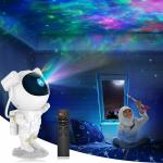 Amazm Astronaut Star Projector Galaxy Projector Light, Remote Control Spaceman Night Light with Timer, for Gaming Room, Home Theater, Kids Adult Bedroom Decor Aesthetic, Birthday, Valentine's Day, Star Projector Night Light