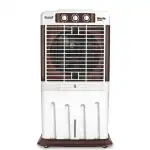SUMMERCOOL Nexia Tower 100L Personal Air Cooler For Home with Powerful Blower | Honeycomb Pads (1 Year Warranty ) | Turbo Fan Technology | Powerful Blower & 3-Speed Control | i-Pure Technology & Low Power Consumption | (White) Indian