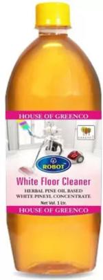 ROBOT White Phenyl Concentrate 1 Ltrs, Makes 30 Ltrs of White Phenyl.Chemical Free Natural Floor Cleaner pine  (1000 ml)