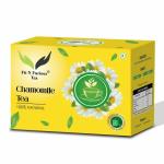 Fit n Furious Chamomile Tea - Caffeine Free| Calming Tisane - Soothing Tea| 25 Cups