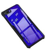 COBERTA Back Cover for Realme C2 Back Cover Case - Black Transparent