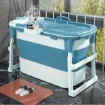 StarAndDaisy Super Large Bath Tub Folding Type for Kids and Adult (Vertical Tub Blue)