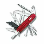 Victorinox Swiss Army Knife - CyberTool M - 32 Functions, Multitool for Repairs of Electronic Device - Red, 91 mm