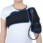 Sorgen Unisex Cold Compression Shoulder brace for Rotator Cuff Surgery, Swelling, Sports Injuries, Sprain, Dislocation(Left/Right), Frozen shoulder