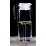 Jay Gatrad Seller Glass jug Pitcher with lid iced Tea Pitcher Water jug hot Cold Water ice Tea Pack of 1