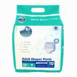 Glider Adult Diaper Pull Ups MEDIUM - Pant Style (29-41 inch, 75-105 cm) 10 Pcs