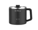 KenBerry Handy Cook Multi Cooker Stainless Steel Electric Kettle| Multi Kettle | Travel Kettle | Baby Food Maker (1.65 L, Steel/Black)
