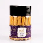 Oasis Baklawa Bread Stick - 125 Grams | Tasty, Crunchy, Crispy & Delicious Sticks | 100% Vegetarian for Tea Time Snacks - Pack 02