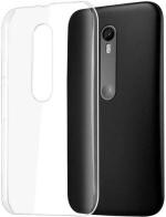 Rawat Motorola Moto G3 Transparent Rubber Shock Proof Back Cover