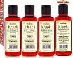 Khadi Herbal Red Onion Shampoo, Herbal Shampoo, Khadi Shampoo, Hair Fall Control, Damage Repair, Deep Conditioning, Nourishment & Moisturization 840ml (Pack of 4)