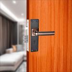 MILTON Heavy Duty Safe and Secure Mortise Main Door Lock Set with Door Handle and 3 Keys