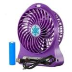 PG HOME PRODUCTS Mini Portable Fan With USB Cable, Battery Operated Handy Summer Cooling Rechargeable Portable Mini USB Desk Pocket Fan Presents Mini Electric Portable Multifunction Rechargeable Fan with Charging Cable for Kids