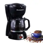 Wonderchef Onyx Brew Coffee Maker, 6 Cups, 2 Year Warranty