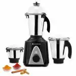 Wonderchef HUSH BLDC Mixer Grinder, 3 Jar, Black