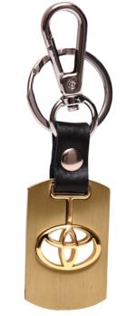 Blue Aura Spot Dealz Multicolor Metal Sdl697 Toyota Premium Key Chain