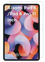 MOBIVIILE Tempered Glass Guard Screen Protector for Xiaomi Mi Pad 6, Xiaomi Pad 6 11 inch (Pack of 1)