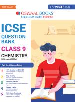 Oswaal ICSE Question Bank Class 9 Chemistry Book (For 2023-24 Exam)
