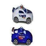 YOOKO Police Cars Set, Pull Back Car For Kids, Playing With Car Toy, Plastic Car,Pull Back Car Gift Pack For Kids (Pack of 2)