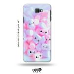 Tweakymod Printed Cute FAces Back Cover For Samsung J7 Prime