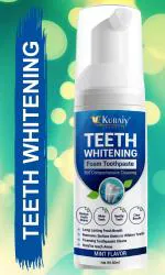 KURAIY Teeth Whitening Serum Powder Oral Hygiene Cleaning Gel Remove Plaque Stains Tooth Bleaching Dental Tool with Cotton Swab Dental