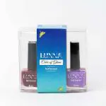 LUNNA Cube of Glam, Pink Wink, Set of 6 Nail Enamels, Extra Strengthening, Chip, Wear Resistant, High Gloss, Shine, Non-Toxic, Vegan, 10ml each
