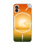 GADGETSWRAP Printed Vinyl Skin Sticker for Nothing 1 - Sun Flames