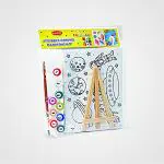 Rabbit Canvas Board Kit 4 x 6 ft White