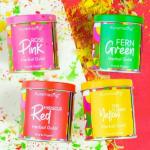 Puremazing Herbal Gulal Holi Colour with Natural Food Ingredients and Flower Petals | Pack of 4 Colours - Pink, Red, Yellow, Green Herbal Colour (80gm x 4) | Non Toxic Colors | Skin Friendly | Washable and Easy to Remove | Gulaal for Holi