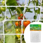 Hasthip White Fabric 5X30 Ft Creeper Plant Support Net