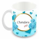 Printed Design of Name Chandara Ceramic Coffee Mug, Birthday Gift, Name Coffee Mug, Tea & Coffee Cups 350 ML