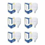 REMEN 30W B22D LED Bulb, High Wattage LED Bulb 30 Watt (Cool White, Pack of 6)