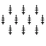 Comet Busters Black Bindi For Women