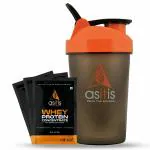 AS-IT-IS Nutrition Whey Protein Concentrate 80%, Single Serving Sachet 3 units with Shaker