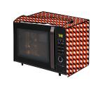 The Furnishing Tree Microwave Oven Cover for IFB 20BC4 20-Litre 1200-Watt Convection Frieze Pattern Orange
