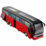 Ktrs Enterprise Arrival Top Selling Pull Back Luxury Coach Bus Diecast Toys Diecast Toy Vehicles Metal Bus