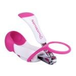 Buddsbuddy Premium Baby Nail Clipper with Magnifying Glass, Pink