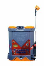 PAD CORP by PADGILWAR CORPORATION Double Shark 12Vx14Ah Battery Operated High Pressure Double Motor Sprayer 18 Liter Tank, Battery Powered