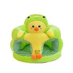 Glance Baby Seating Training Sofa Seat Chick Theme - Green