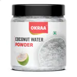 OKRAA Coconut Water Powder / Nariyal Powder ( CocoNut Water Powder For Spray Dried )- 200 GM