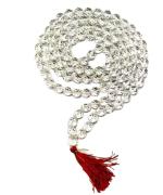 Feel Touch Mart Sphatik Mala Best & Original Mahalaxmi Blessed Hand Knotted for Men & Women