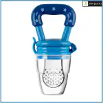 ARDAKI Silicone Food/Fruit Nibbler, Pacifier, Feeder, Teether for Infant Baby | Quick & Easy to fill Soft Silicone Mesh with Tiny & Uniform Holes | BPA Free, Ergonomic, Small & Leak-Proof Seal with Safety Lock