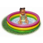 Intex Sunset Glow Pool 3 Feet Water Play for Kids 12M+, Multicolour