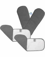 BEAUTIQ DIAPERS COLLECTIONS SOFTSPUN Reusable Cloth Diapers - Free Size (Pack of 4)