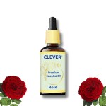 Clever Rose Essential Oil - 30 ml | 100% Pure and Natural |Used for Aromatherapy, Relaxation, Skin Care, Calm Sleep & Massage, Spiritual Rituals